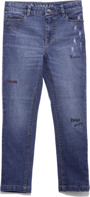 Under Fourteen Only Slim Boys Dark Blue Jeans