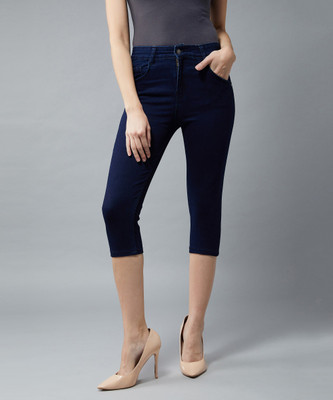 DOLCE CRUDO Skinny Women Dark Blue Jeans