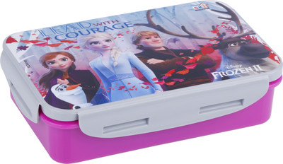 SKI FROZEN II LOCK & SEAL 800 LUNCH BOX 2 Containers Lunch Box(700 ml)
