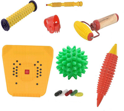 Acufit ACU03 Acupressure Massager Tools Combo Kit With Power Mat With Magnets + Wooden Jimmy + Massage rings and multipurpose For Stress And Pain Relief Acupressure kit Massager(Multicolor) Acufit ACU03 Acupressure Massager Tools Combo Kit With Power Mat With Magnets + Wooden Jimmy + Massage rings and multipurpose For Stress And Pain Relief Acupressure kit Massager(Multicolor)