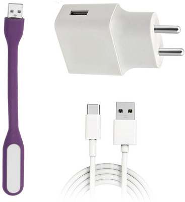 SARVIN Wall Charger Accessory Combo for HTC Wildfire X(White)