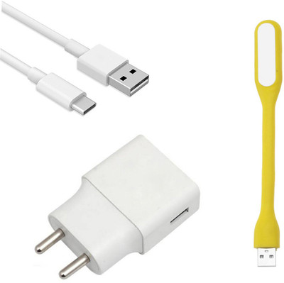 DAKRON Wall Charger Accessory Combo for Realme X2(White)