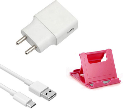 DAKRON Wall Charger Accessory Combo for LG G8X ThinQ(White)