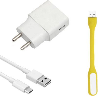 SARVIN Wall Charger Accessory Combo for Xiaomi Redmi Note 8 Pro(White)