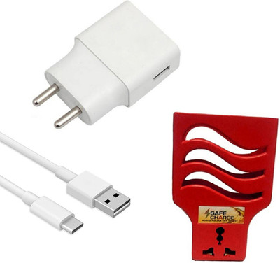 DAKRON Wall Charger Accessory Combo for Realme X2(White)