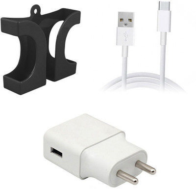 DAKRON Wall Charger Accessory Combo for Xiaomi Redmi 8(White)