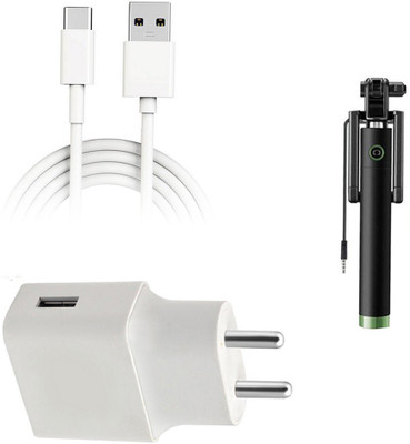 DAKRON Wall Charger Accessory Combo for Nokia 6.2(White)