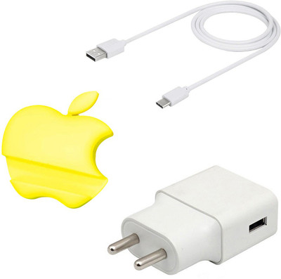 DAKRON Wall Charger Accessory Combo for Nokia 7.2(White)