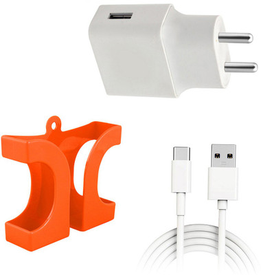 SARVIN Wall Charger Accessory Combo for HTC Wildfire X(White)