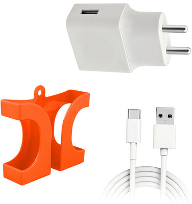 DAKRON Wall Charger Accessory Combo for LG W30 Pro(White)