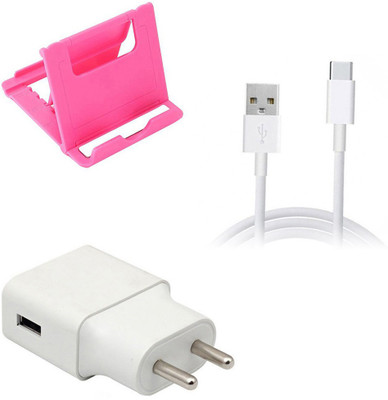 DAKRON Wall Charger Accessory Combo for OnePlus 7T(White)