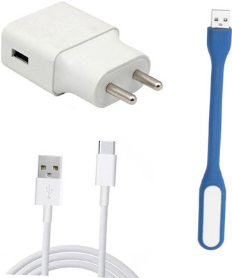 DAKRON Wall Charger Accessory Combo for Blackview BV9700 Pro(White)