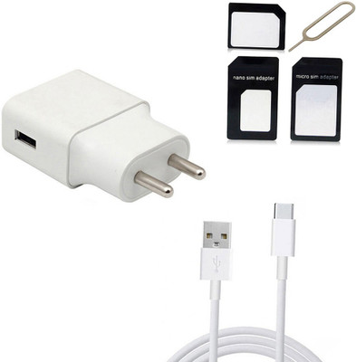 DAKRON Wall Charger Accessory Combo for OPPO A5 2020(White)