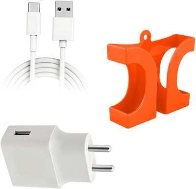 SARVIN Wall Charger Accessory Combo for OPPO A9(White)