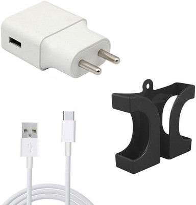 DAKRON Wall Charger Accessory Combo for Vivo V17 Pro(White)