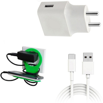 DAKRON Wall Charger Accessory Combo for LG W30 Pro(White)