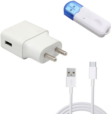 DAKRON Wall Charger Accessory Combo for Vivo V17 Pro(White)