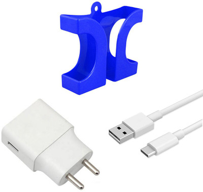 DAKRON Wall Charger Accessory Combo for LG G8X ThinQ(White)