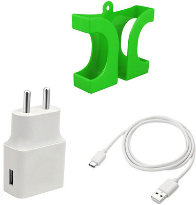 DAKRON Wall Charger Accessory Combo for Realme X2 Pro(White)