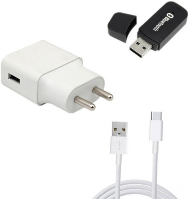SARVIN Wall Charger Accessory Combo for Huawei Y9 Prime 2019(White)