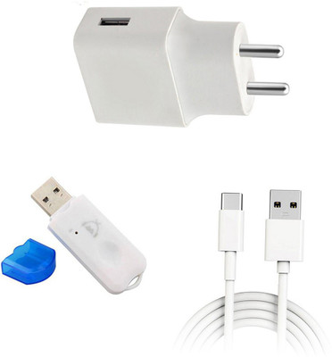 DAKRON Wall Charger Accessory Combo for LG W30 Pro(White)