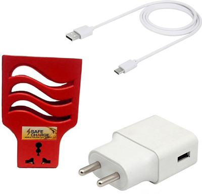 DAKRON Wall Charger Accessory Combo for LG G8s ThinQ(White)