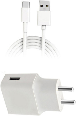 DAKRON Wall Charger Accessory Combo for OPPO A9(White)
