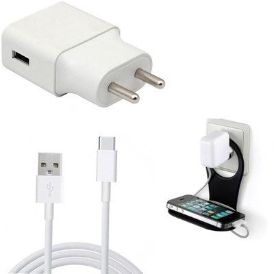 DAKRON Wall Charger Accessory Combo for OnePlus 7T Pro(White)