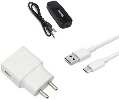 DAKRON Wall Charger Accessory Combo for LG G8X ThinQ(White)