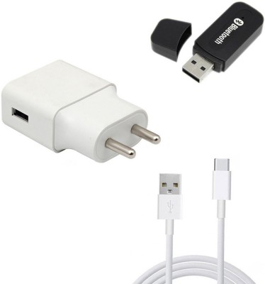 DAKRON Wall Charger Accessory Combo for Vivo V17 Pro(White)