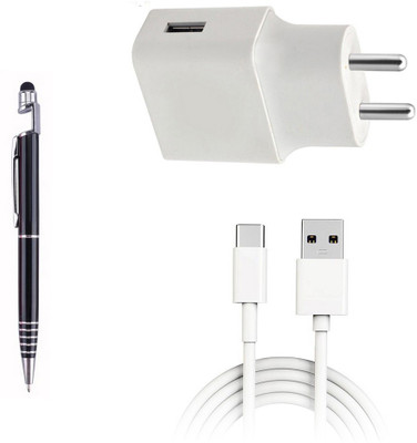 DAKRON Wall Charger Accessory Combo for HTC Wildfire X(White)