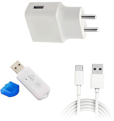 DAKRON Wall Charger Accessory Combo for HTC Wildfire X(White)