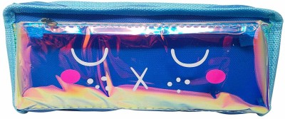 Parteet Pouch Pouch Art Plastic Pencil Box(Set of 1, Multicolor)