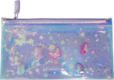 smily kiddos series butterfly Art Plastic Pencil Box(Set of 1, Multicolor)