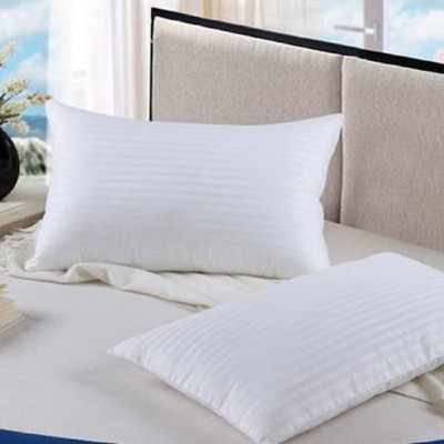 Navi collection Microfibre Solid Sleeping Pillow Pack of 2(White)