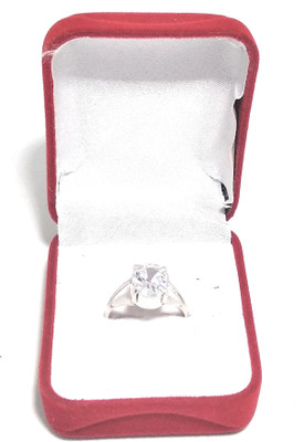 Astrosale Zircon American Diamond (Adjustable) Ring in Silver for Increase Your Status and Prosperity Silver Zircon Ring