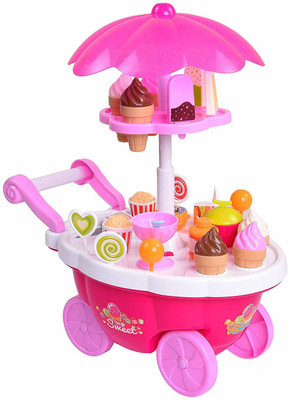 Insite Ice Cream And Candy Flavours Luxury Cart For Kids