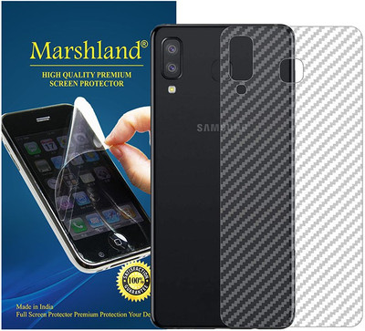 MARSHLAND Back Screen Guard for Samsung Galaxy A8 STAR Carbon(Pack of 1)