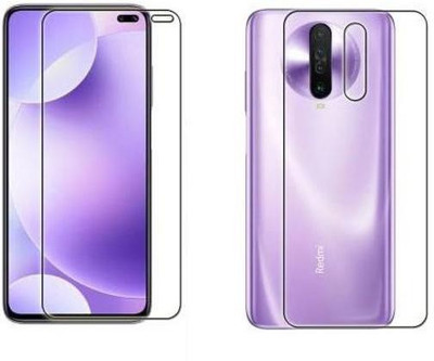 Discoverz Front and Back Screen Guard for Poco X2(Pack of 2)