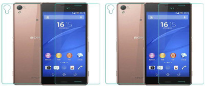 MudShi Front and Back Screen Guard for Sony Xperia Z3(Pack of 4)