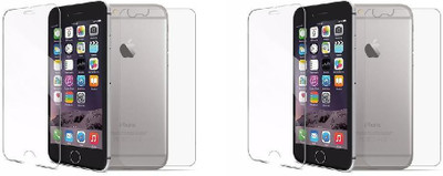 MudShi Front and Back Screen Guard for Apple iPhone 7(Pack of 4)