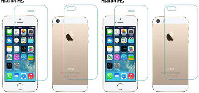 Phonicz Retails Front and Back Screen Guard for Apple iPhone 5s(Pack of 4)