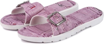 Brauch Women Slides(Pink , 8)