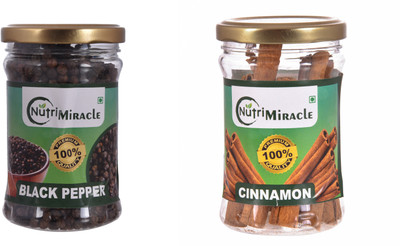 NUTRI MIRACLE cinnamon black pepper combo pack(2 x 87.5 g)
