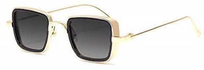 Utkarsh Rectangular Sunglasses(For Boys & Girls, Black)