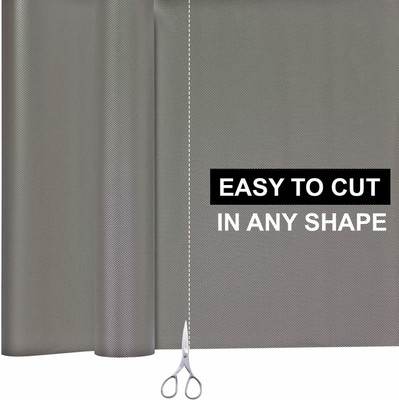 S R EXCLUSIVE Plastic Drawer Mat(Grey, Medium)