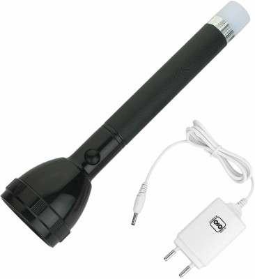 QTX JY 9050 Super Power Table Lamp WIth High Power Torch Torch(Black, 27 cm, Rechargeable)