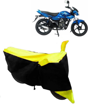 AutoKick Two Wheeler Cover for Bajaj(XCD 125cc, Yellow)