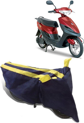 AutoKick Two Wheeler Cover for Avon(E Scoot, Yellow)