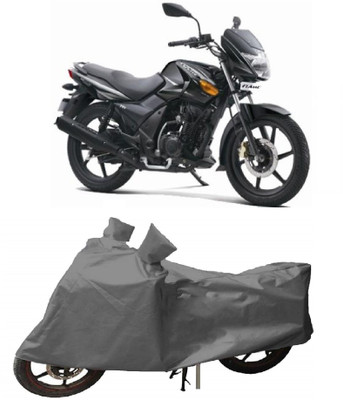 APNEK Two Wheeler Cover for TVS(Flame SR125, Grey)